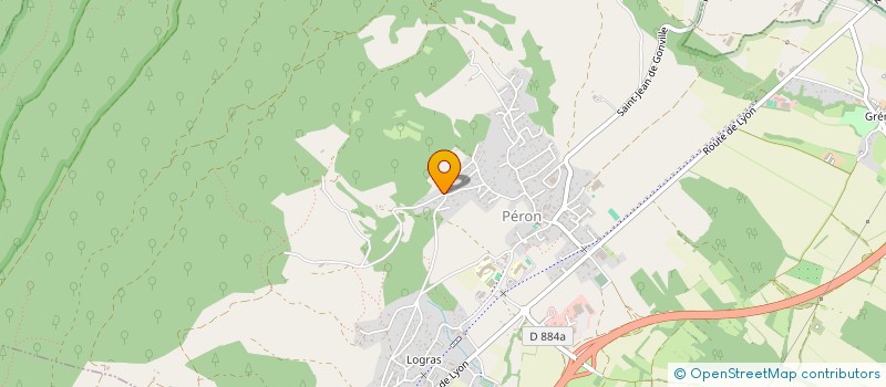 localisation de l'entreprise MONASTERE  PERON