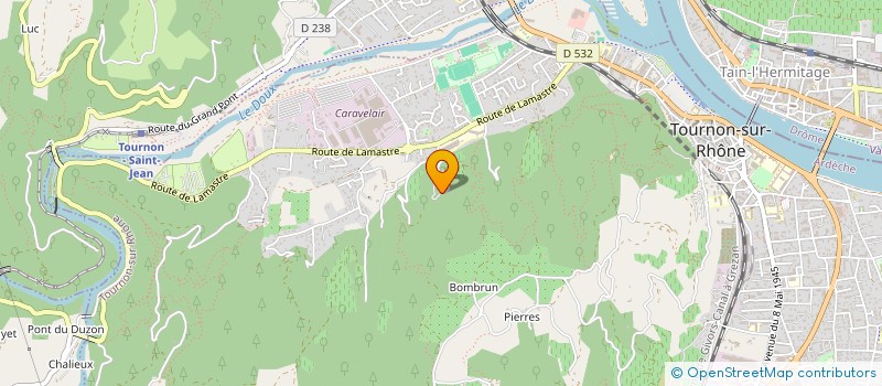 localisation de l'entreprise MONASTERE BODHINYANARAMA à TOURNON-SUR-RHONE