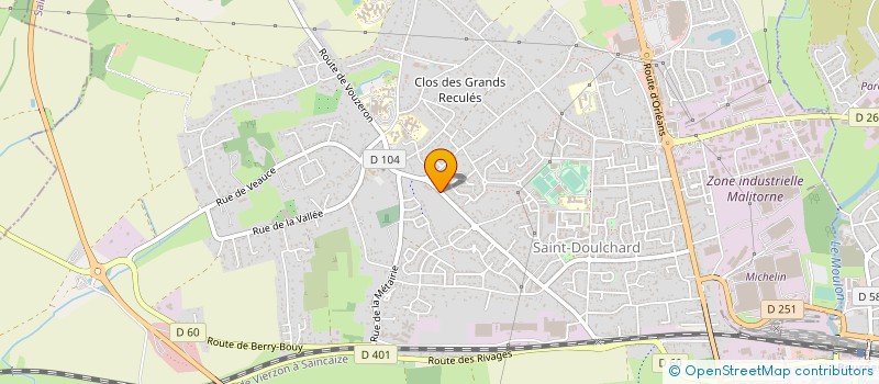 localisation de l'entreprise MONASTERE DE  L'ANNONCIADE  SAINT-DOULCHARD