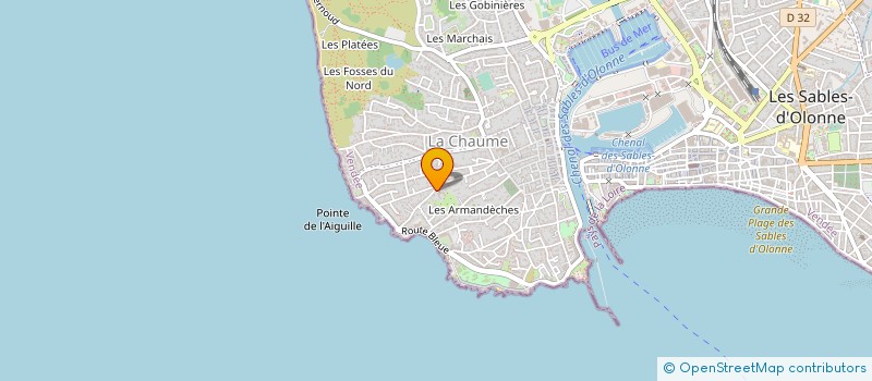 localisation de l'entreprise MONASTERE DE LA PASSION à LES SABLES D'OLONNE