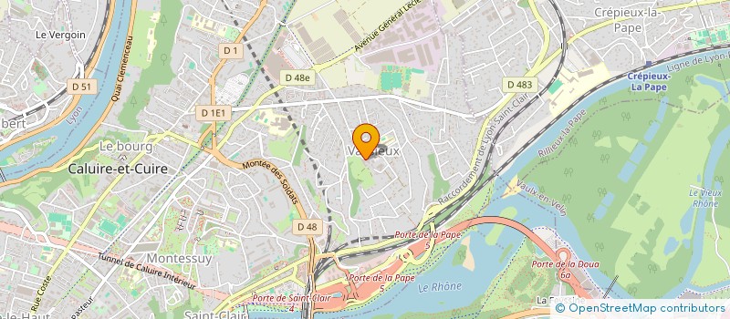 localisation de l'entreprise MONASTERE DES CLARISSES à CALUIRE-ET-CUIRE