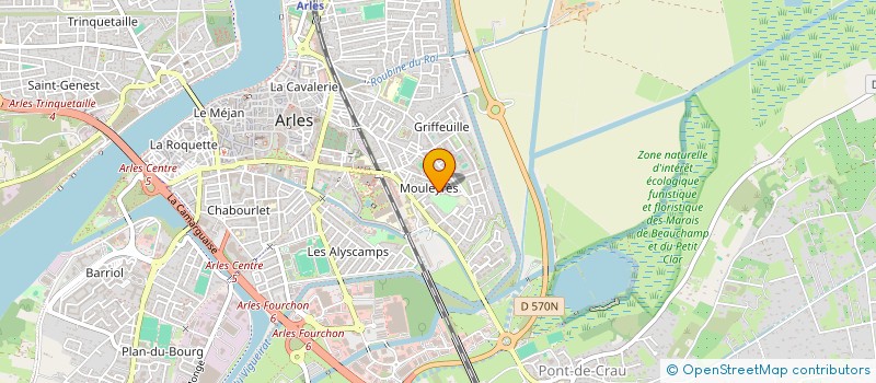 localisation de l'entreprise MONASTERE DU CARMEL  ARLES