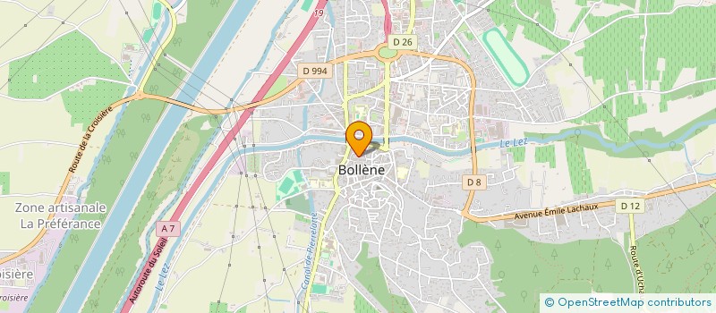 localisation de l'entreprise MONASTERE DU SAINT SACREMENT à BOLLENE
