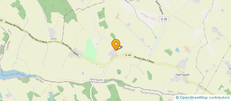 localisation de l'entreprise MONASTERE NALANDA  LABASTIDE-SAINT-GEORGES