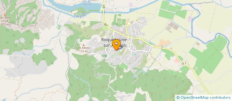 localisation de l'entreprise MONASTERE NOTRE DAME DE PITIE  ROQUEBRUNE-SUR-ARGENS