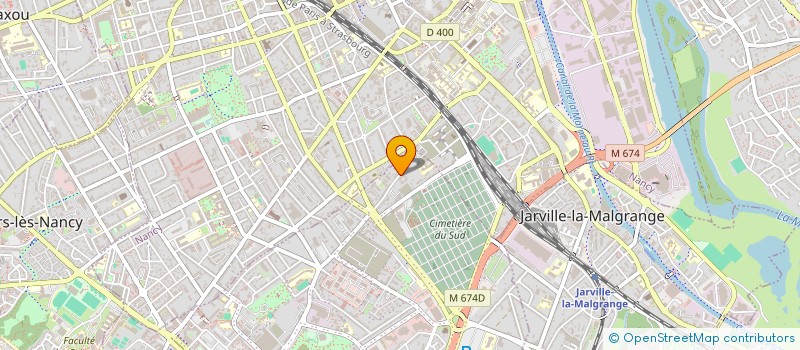 localisation de l'entreprise MONASTERE SAINTE CLAIRE  VANDUVRE-LES-NANCY