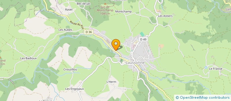 localisation de l'entreprise MONASTERIX à LE MONASTIER-SUR-GAZEILLE