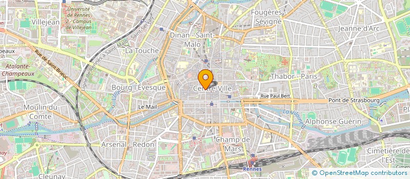 localisation de l'entreprise MONAT THEBAULT  RENNES