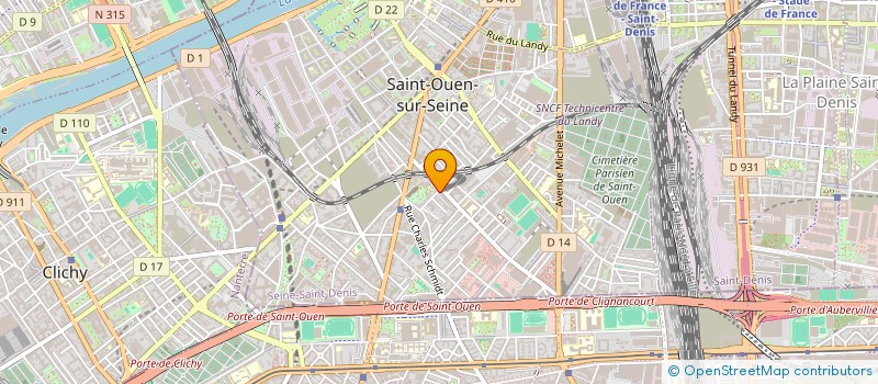 localisation de l'entreprise MONAUDIT.FR à COURBEVOIE