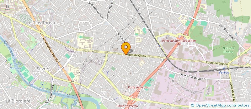 localisation de l'entreprise MONAUTO SUD LOIRE à VERTOU