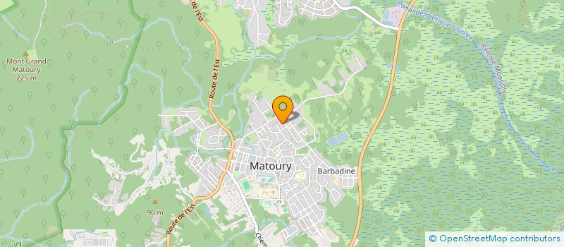 localisation de l'entreprise MONAVENIR  MATOURY