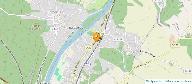 localisation de l'entreprise MONBANIA à HERICY