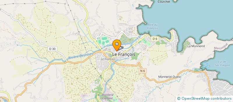 localisation de l'entreprise MONBAZARD.COM à LE FRANCOIS
