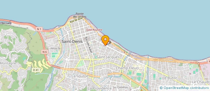 localisation de l'entreprise MONBEBE à SAINT-DENIS