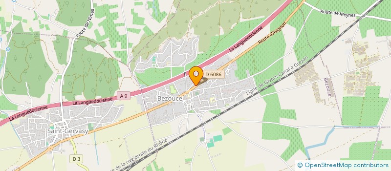 localisation de l'entreprise MONBEL ET FILS  BEZOUCE