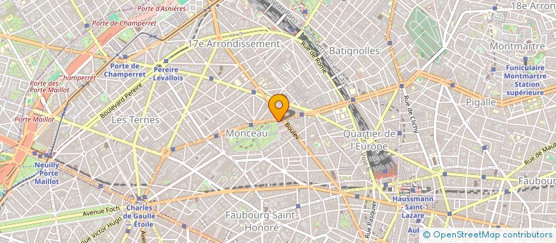 localisation de l'entreprise MONBEUGE  PARIS