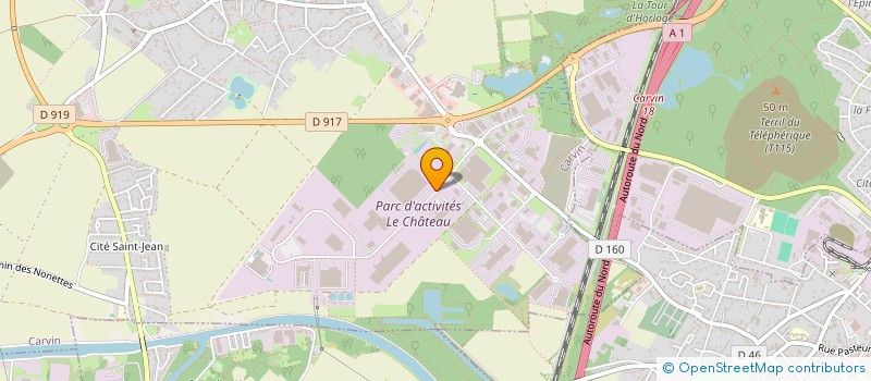 localisation de l'entreprise MONBIRAU INVEST  CARVIN