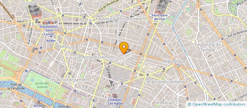 localisation de l'entreprise MONBOUDOIR SAS  PARIS