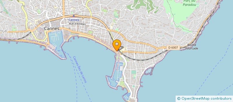 localisation de l'entreprise MONCADA YACHTS FRANCE à CANNES