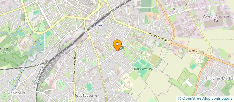 localisation de l'entreprise MONCAPY  ARRAS