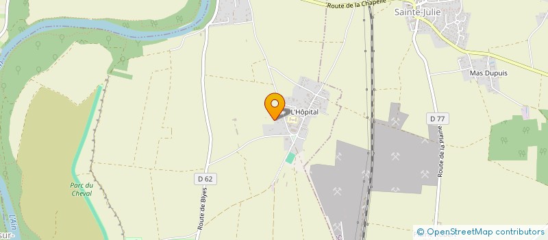 localisation de l'entreprise MONCARNET.GOLF à CHAZEY-SUR-AIN