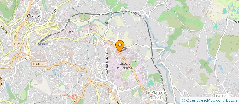 localisation de l'entreprise MONCARRO à GRASSE