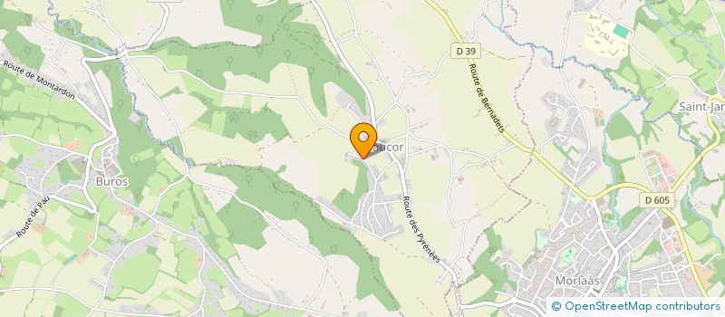 localisation de l'entreprise MONCEAU  MAUCOR