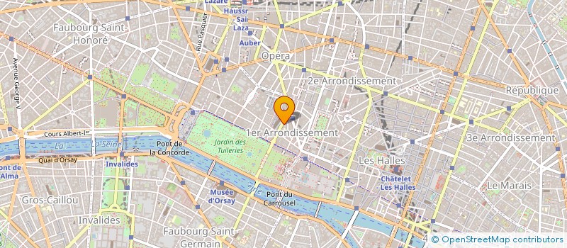localisation de l'entreprise MONCEAU BATIMENT à PARIS