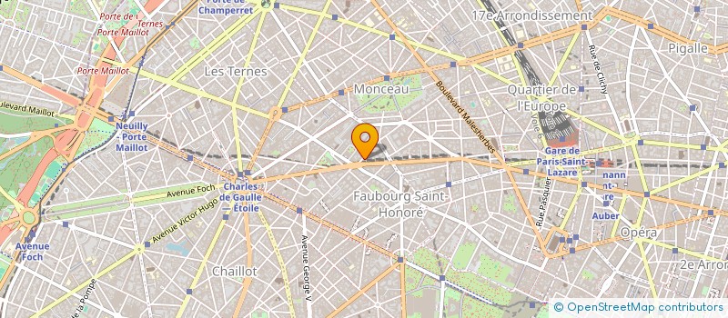 localisation de l'entreprise MONCEAU DEVELOPPEMENT  PARIS