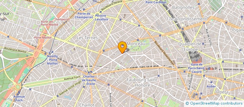 localisation de l'entreprise MONCEAU EXPERTS  PARIS