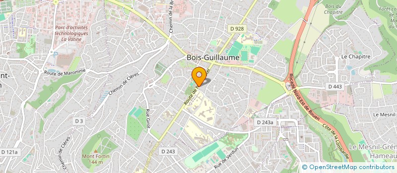 localisation de l'entreprise MONCEAU IMMOBILIER à BOIS-GUILLAUME