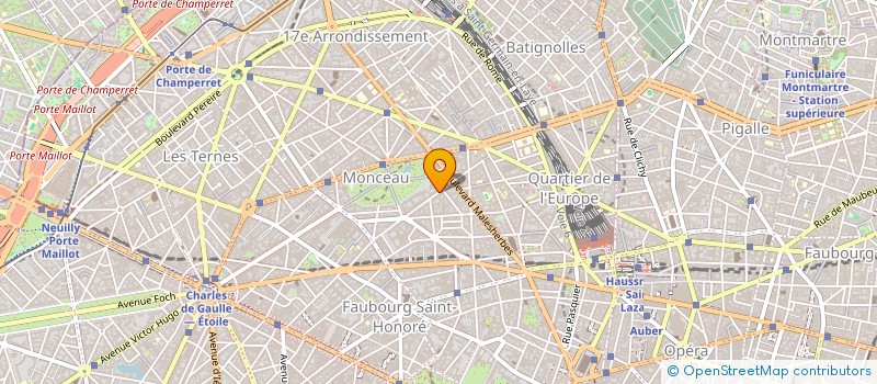 localisation de l'entreprise MONCEAU INVESTMENT SOLUTIONS  PARIS