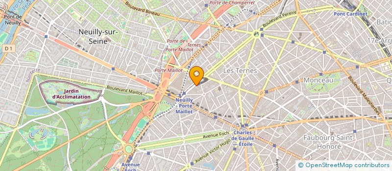 localisation de l'entreprise MONCEAU ST HONORE AGENCE MATRIMONIALE HAUT DE GAMME  PARIS