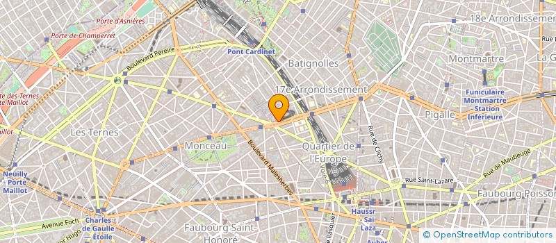 localisation de l'entreprise MONCEAU TAPIS à PARIS