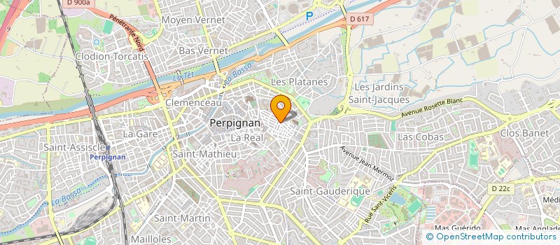 localisation de l'entreprise MONCEF à PERPIGNAN