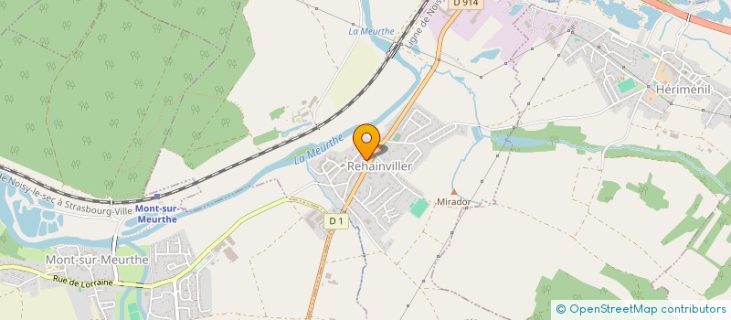 localisation de l'entreprise MONCEL IMMOBILIER  LUNEVILLE