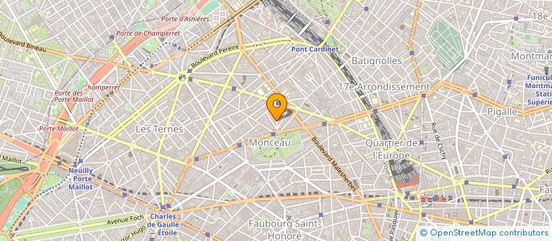 localisation de l'entreprise MONCELEC APPLICATION à PARIS