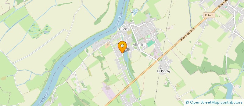 localisation de l'entreprise MONCHARMONT  ALLERIOT