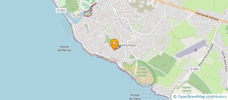 localisation de l'entreprise MONCHATOL à LES SABLES D'OLONNE
