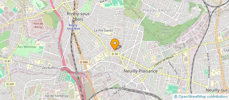 localisation de l'entreprise MONCHAUFFEUR  SARTROUVILLE