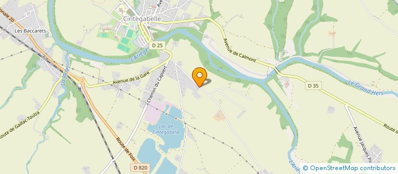 localisation de l'entreprise MONCHENE à CINTEGABELLE