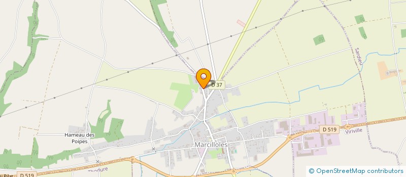 localisation de l'entreprise MONCHOR  MARCILLOLES