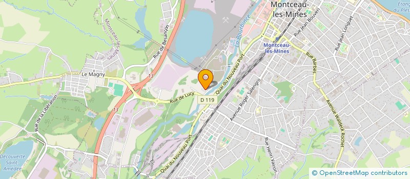 localisation de l'entreprise MONCIA à MONTCEAU-LES-MINES