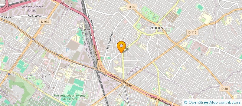 localisation de l'entreprise MONCIF PLOMBERIE à DRANCY