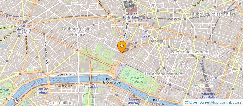 localisation de l'entreprise MONCLER FRANCE  PARIS