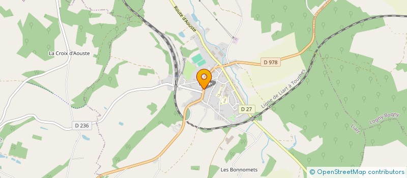 localisation de l'entreprise MONCLIN  LIART