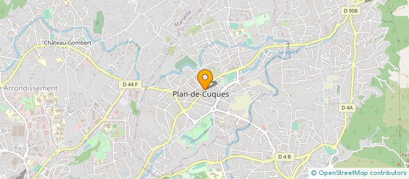 localisation de l'entreprise MONCLUBBEAUTE à PLAN-DE-CUQUES