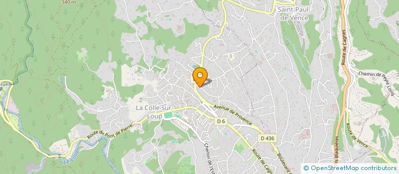 localisation de l'entreprise MONCOACH à LA COLLE-SUR-LOUP
