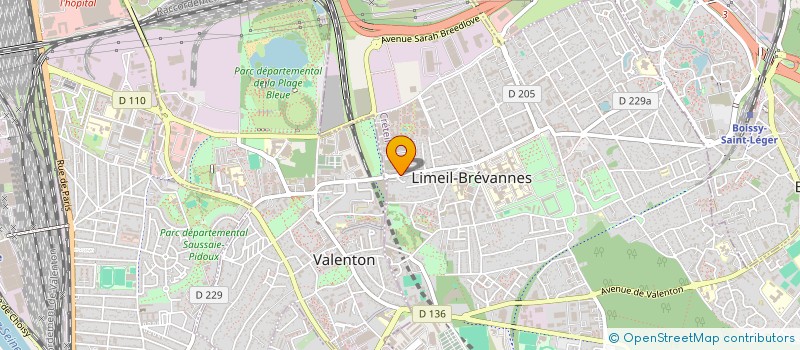 localisation de l'entreprise MONCOLIEXPRESS.COM à LIMEIL-BREVANNES