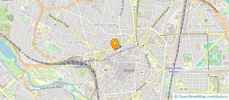 localisation de l'entreprise MONCOURSFACILE à DIJON